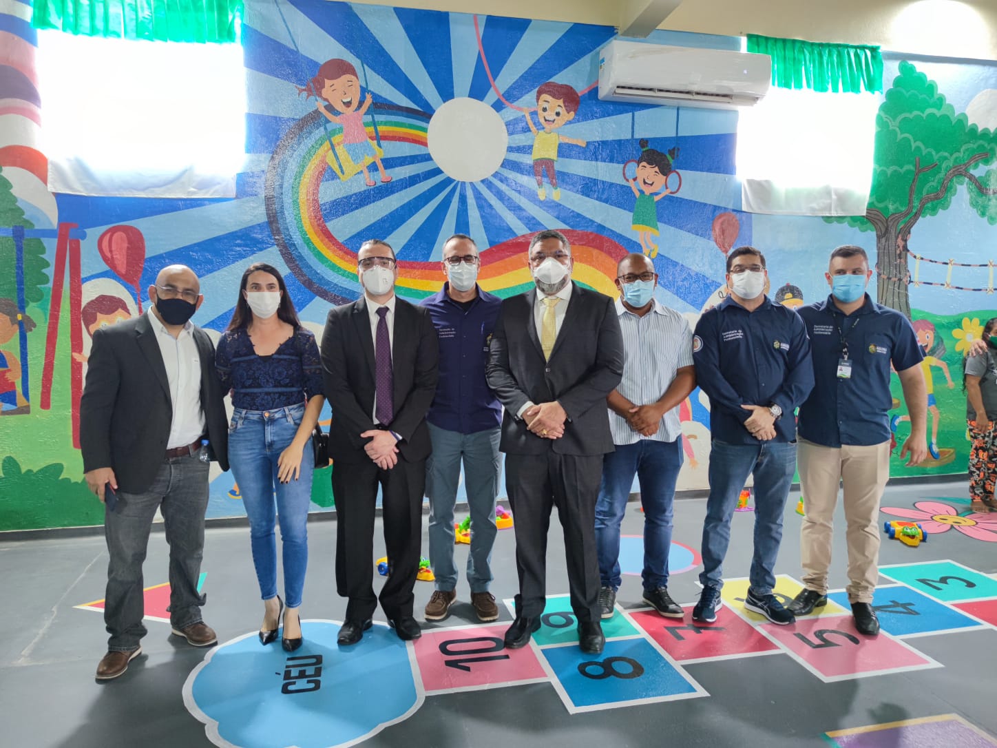 Inauguração da briquedoteca CONPAJ II
