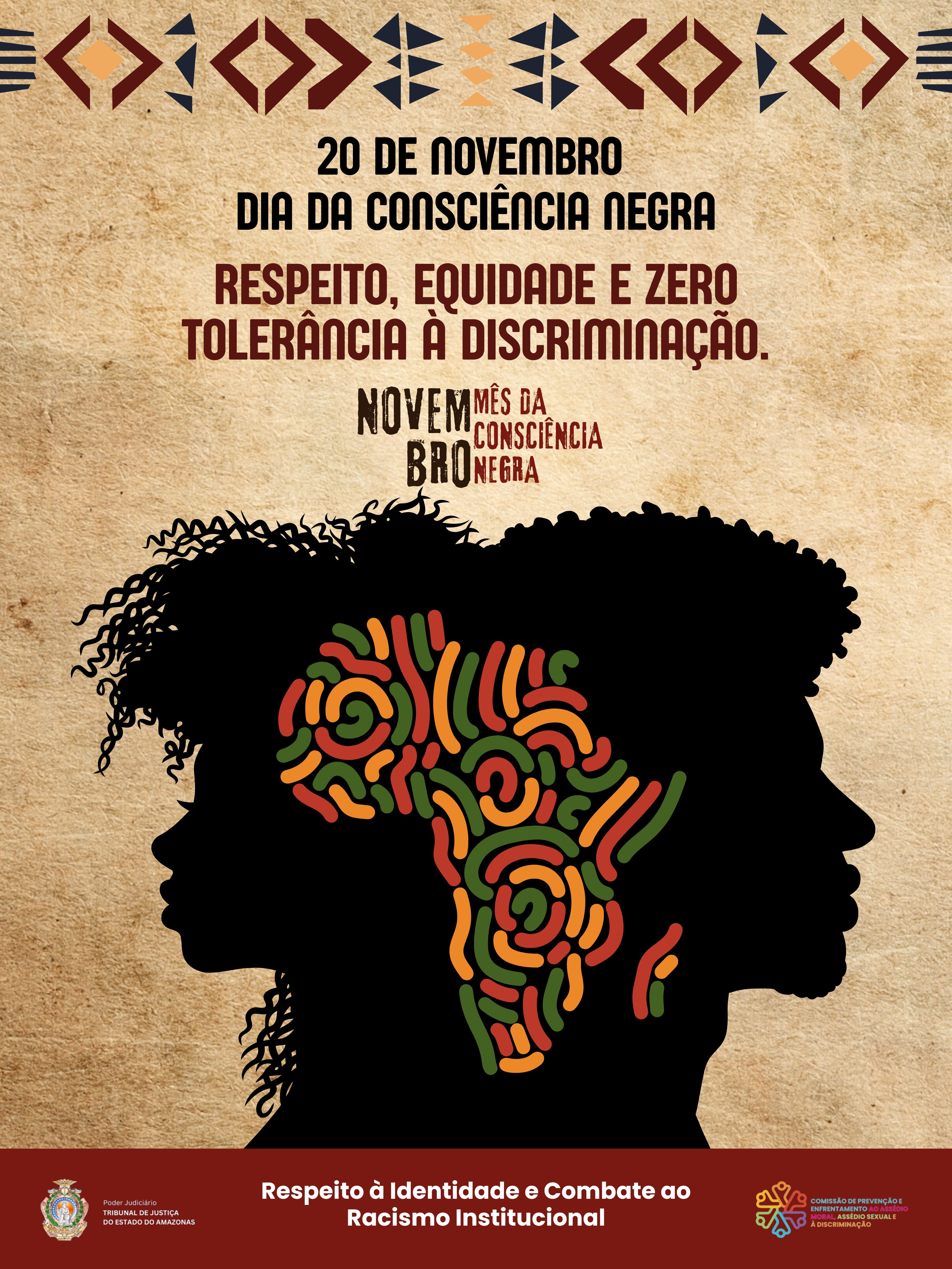 Arte alusiva ao Dia da Consciência Negra