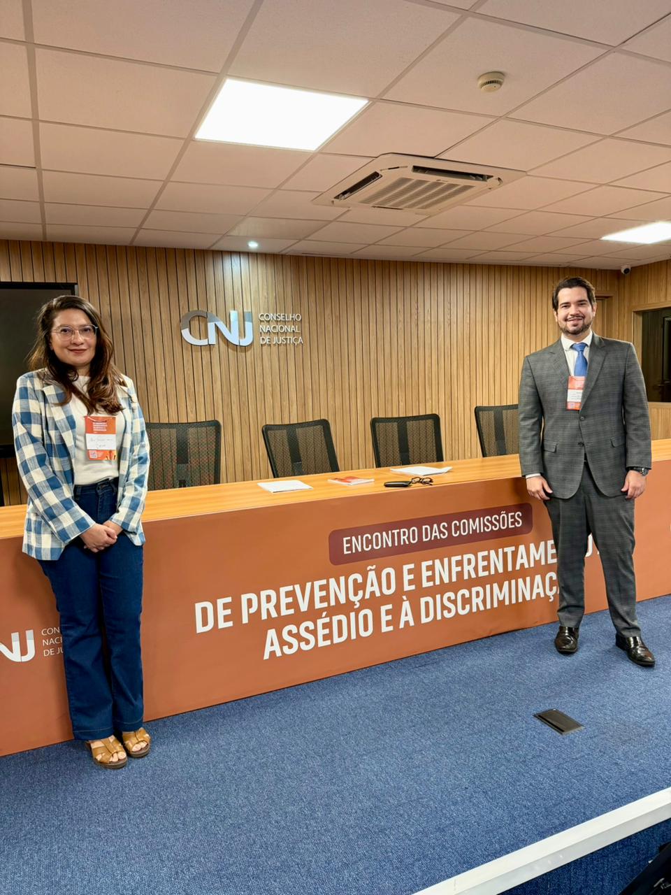 Registro do Encontro das Comissões de Prevenção e Enfrentamento ao Assédio e à Discriminação no CNJ