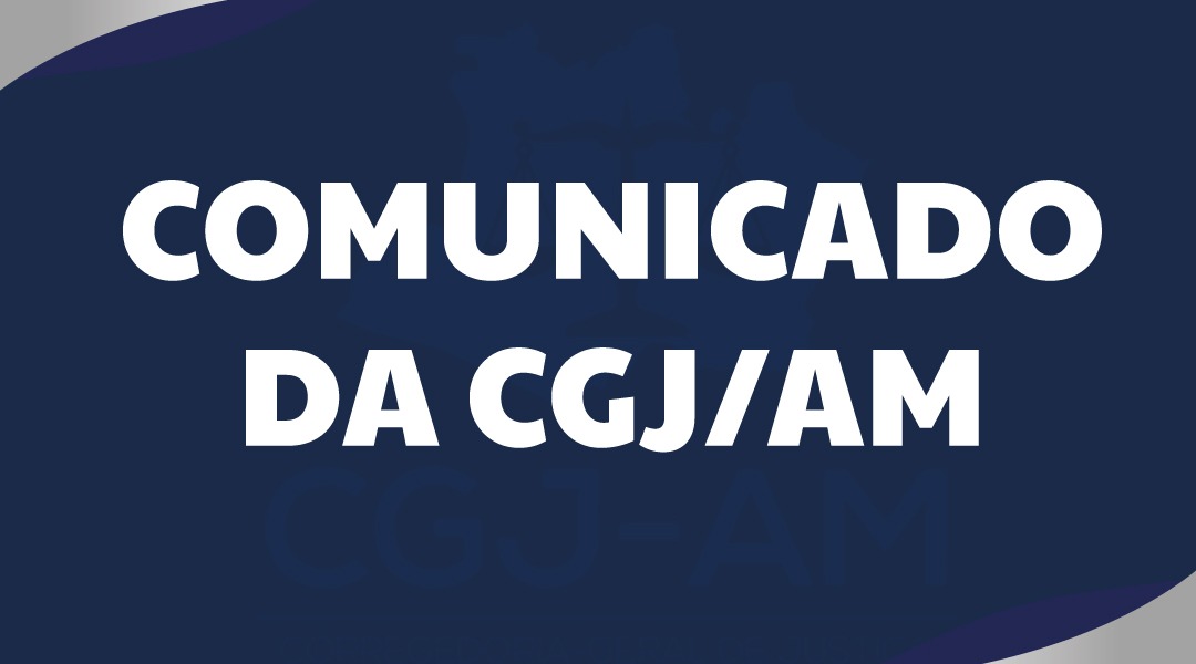 comunicado da cgj