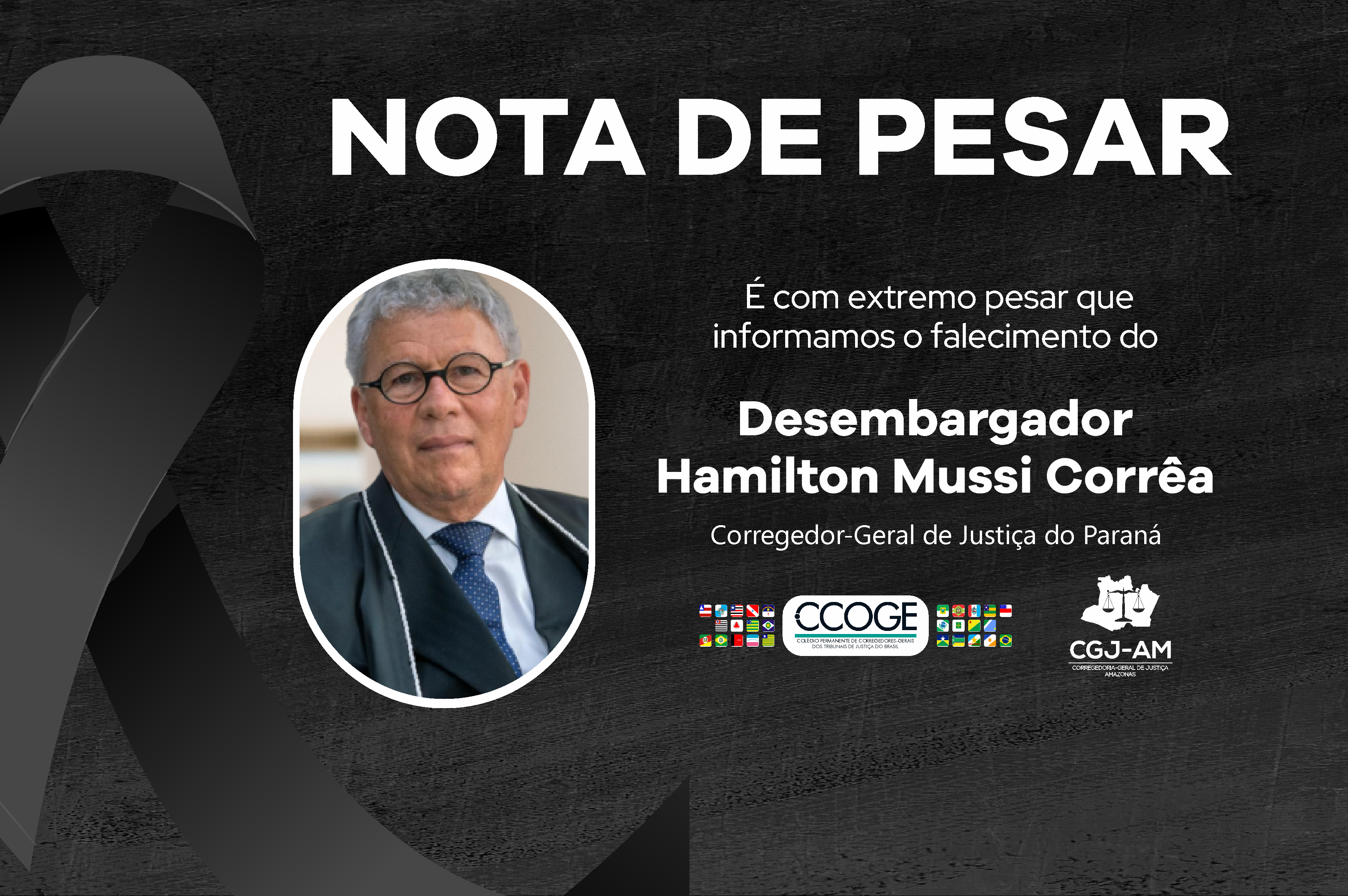 nota de pesar site