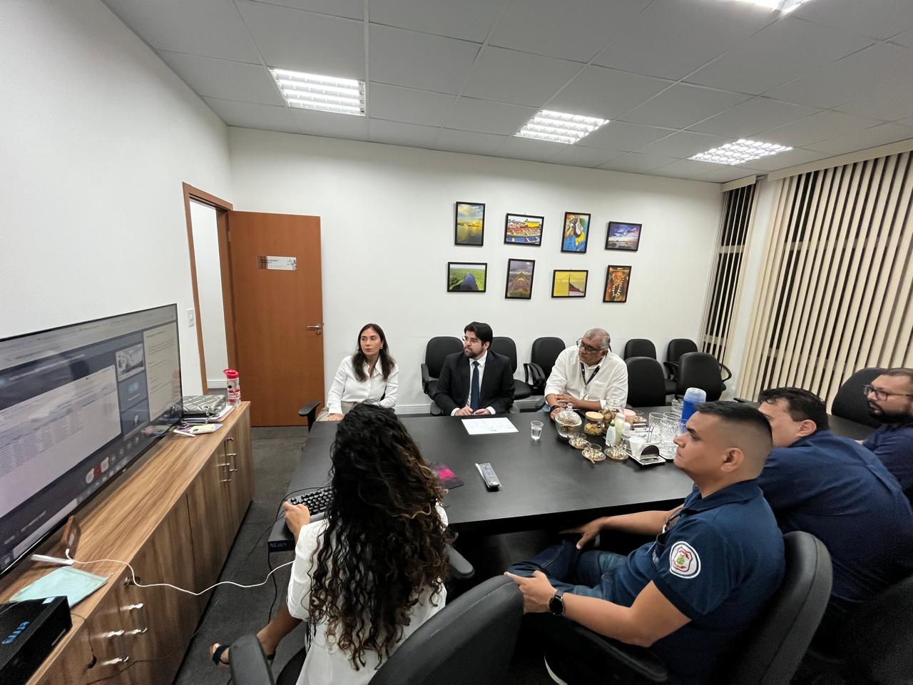 Reunião CGJ e Seap Painel de BI