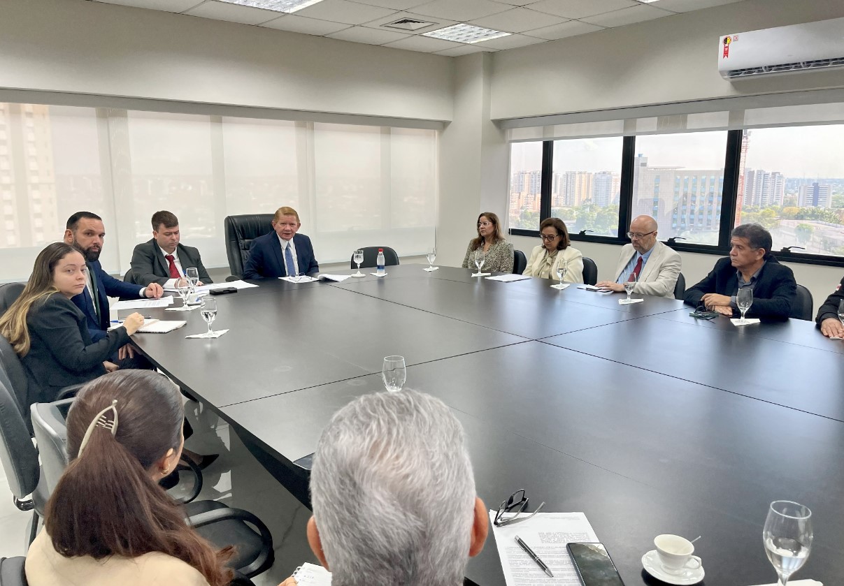 Reunião Corregedor geral de Justiça e Corregedores do sistema judicial e de segurança pública do AM
