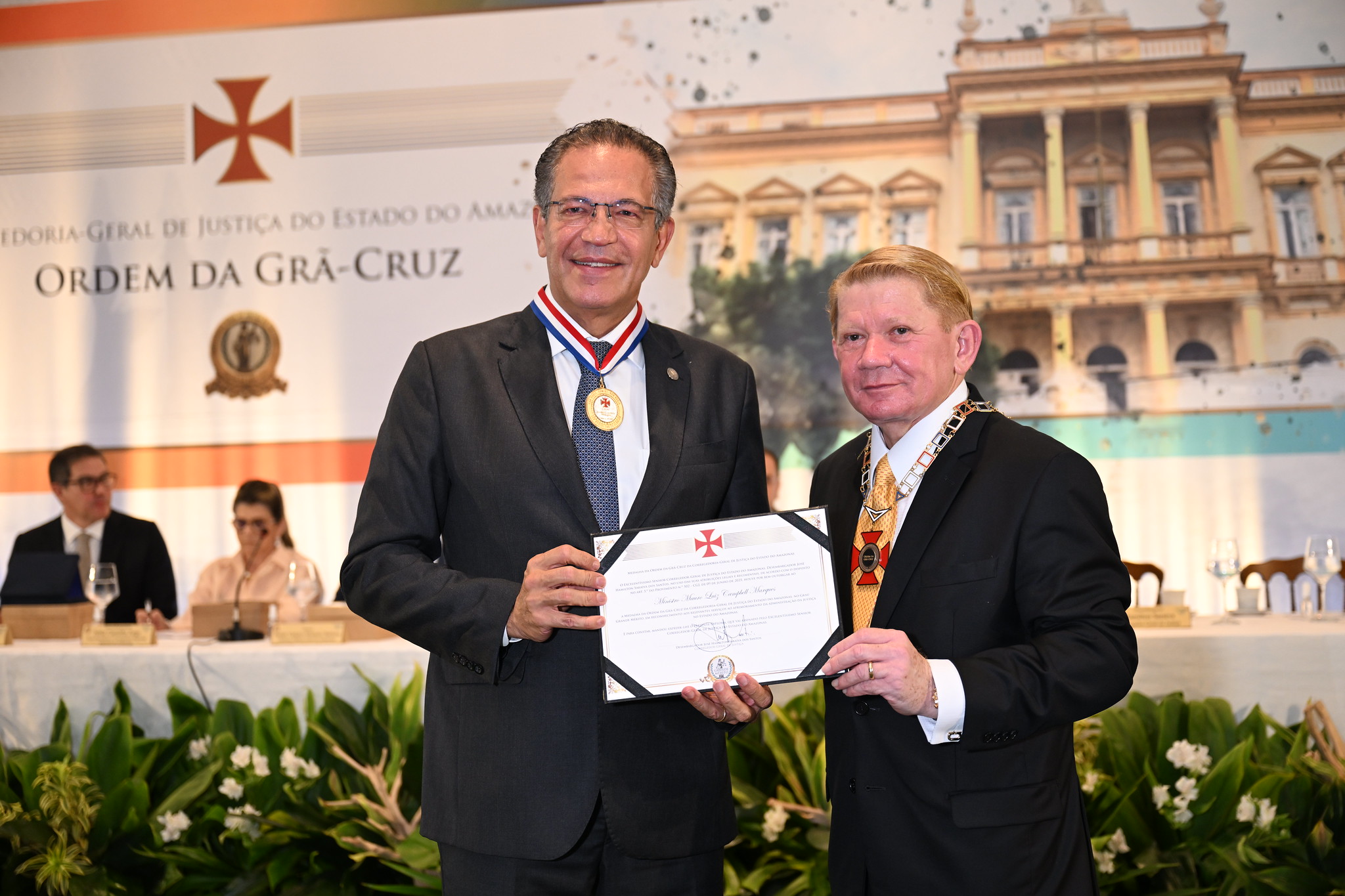 Solenidade de outorga da Medalha da Ordem da Grã Cruz 1