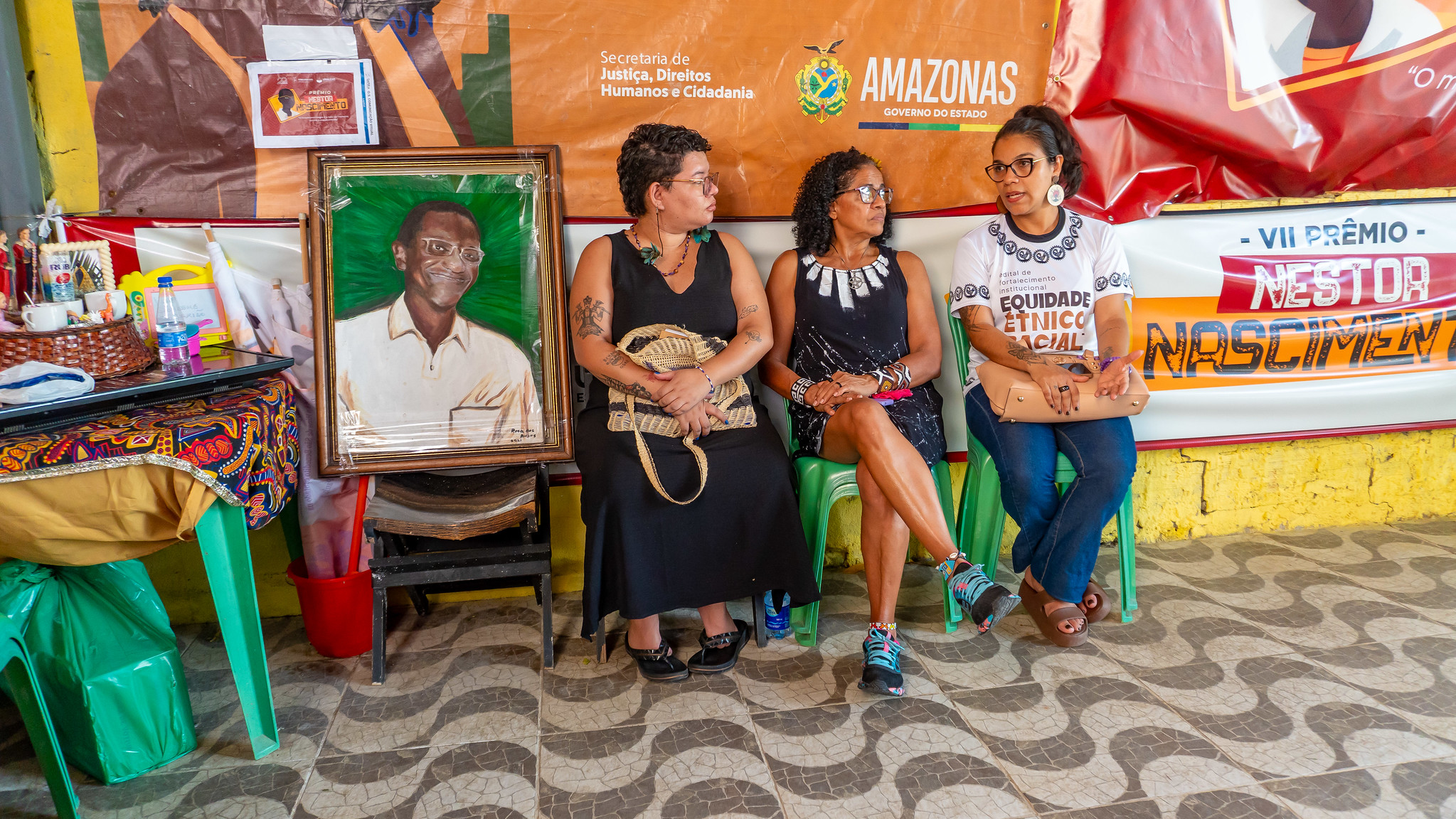 Visita ao quilombo Barranco de São Benedito