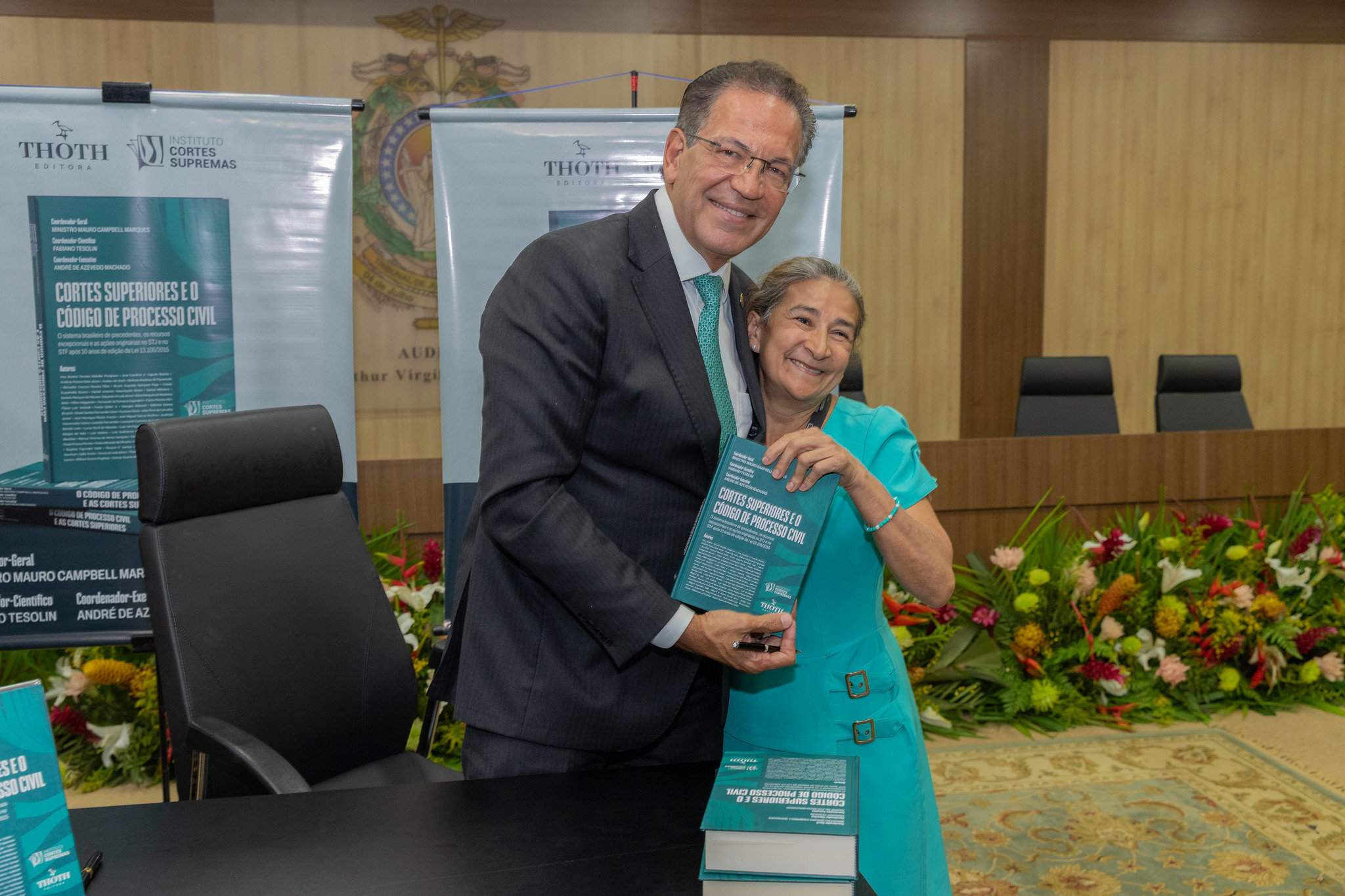 Lançamento do livro com coordenação geral do ministro Mauro Campbell 6