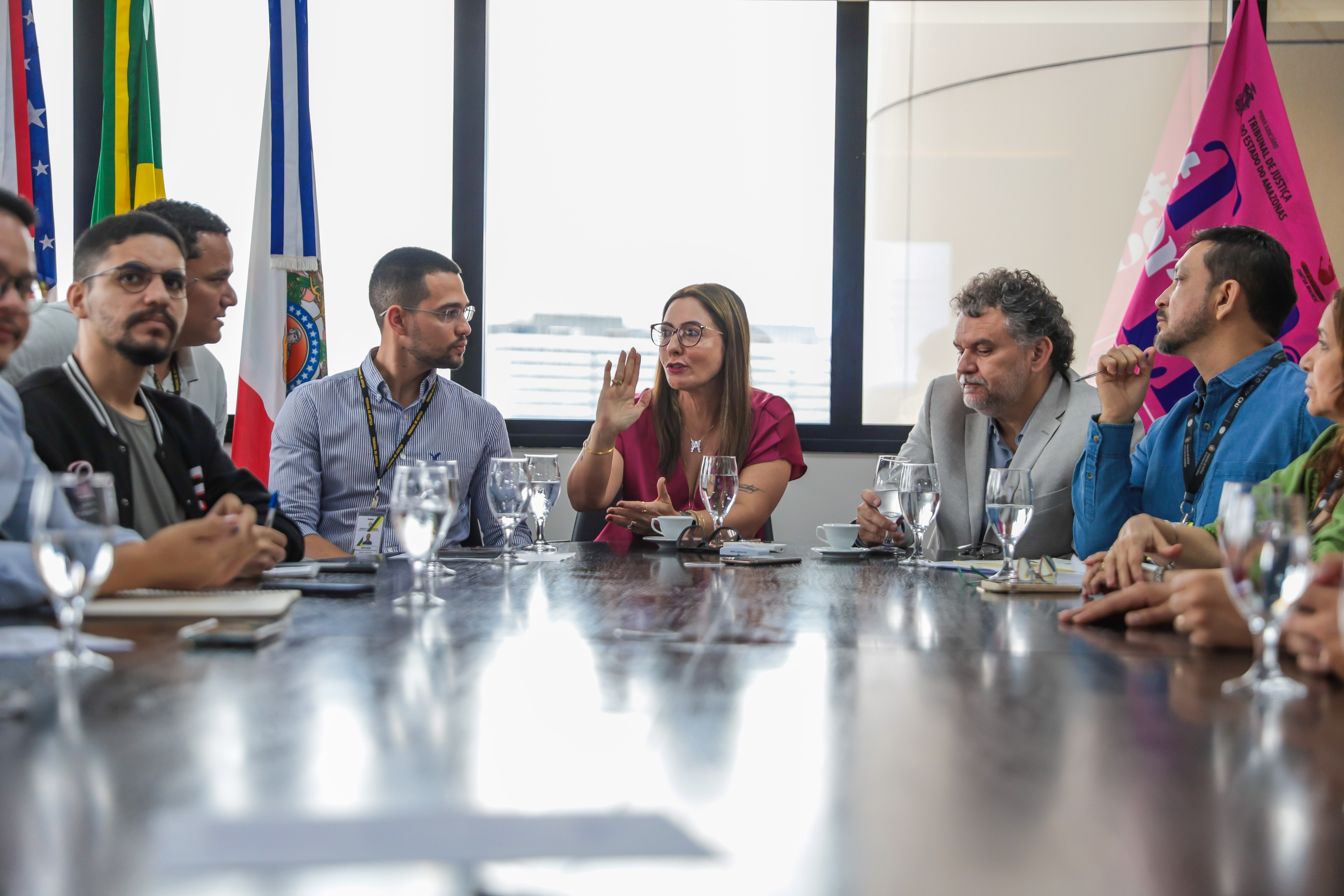 Reunião com integrantes do grupo de trabalho responsável pelo Plano de Contingência 2