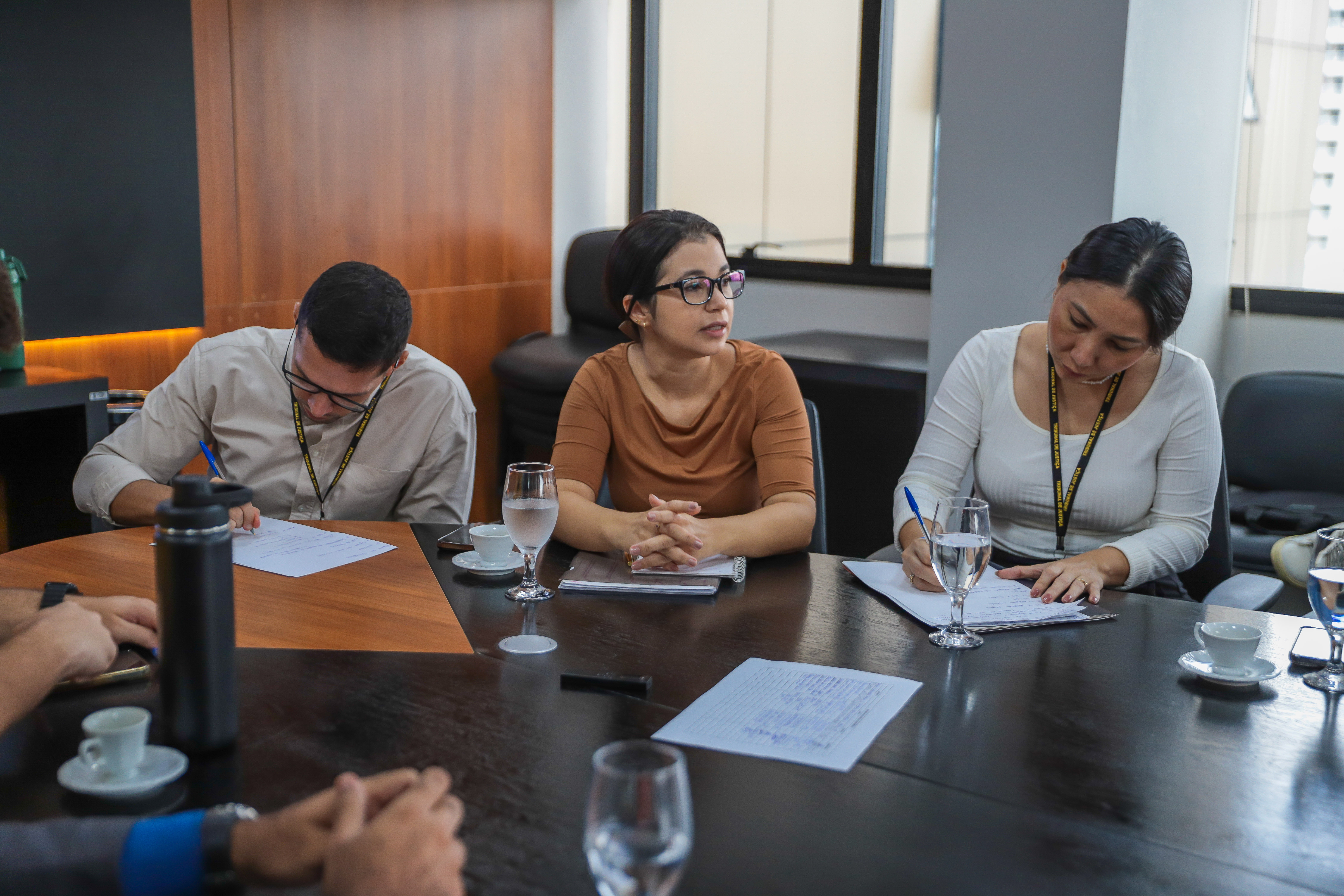 Reunião com integrantes do grupo de trabalho responsável pelo Plano de Contingência 3