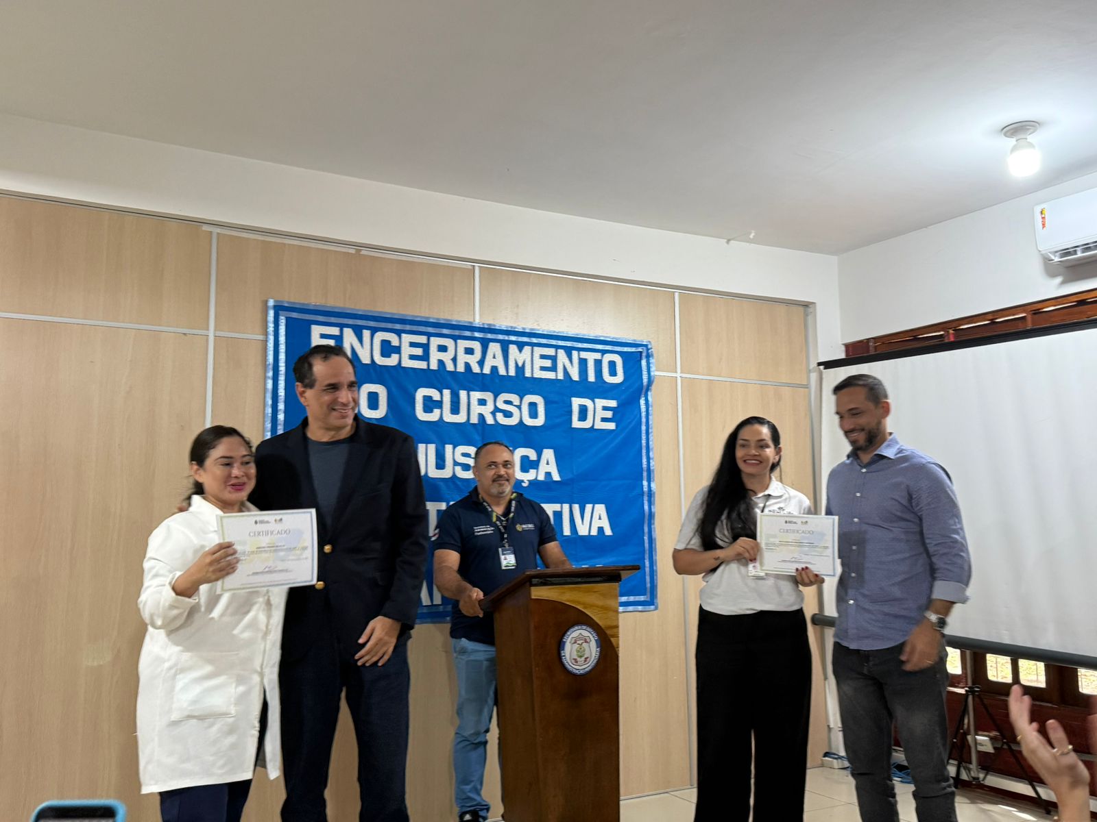 Formatura da 4.ª Turma da Justiça Restaurativa Seap