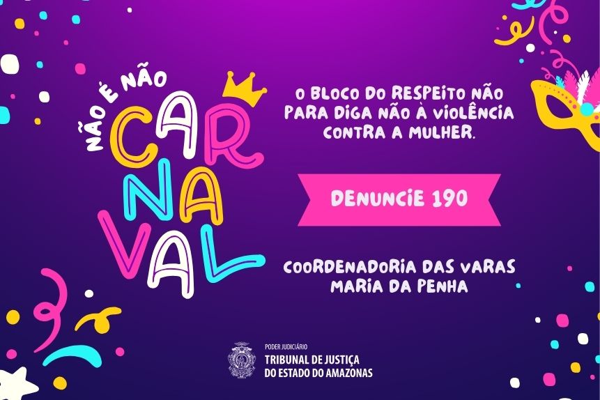 post instagram vem pro carnaval moderno colorido divertido roxo rosa azul amarelo e branco 861 x 574 px