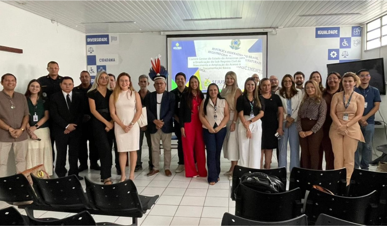 Representantes da CGJ-AM participam de reunião do Comitê Gestor para a Erradicação do Sub-registro Civil de Nascimento e Ampliação do Acesso à Documentação