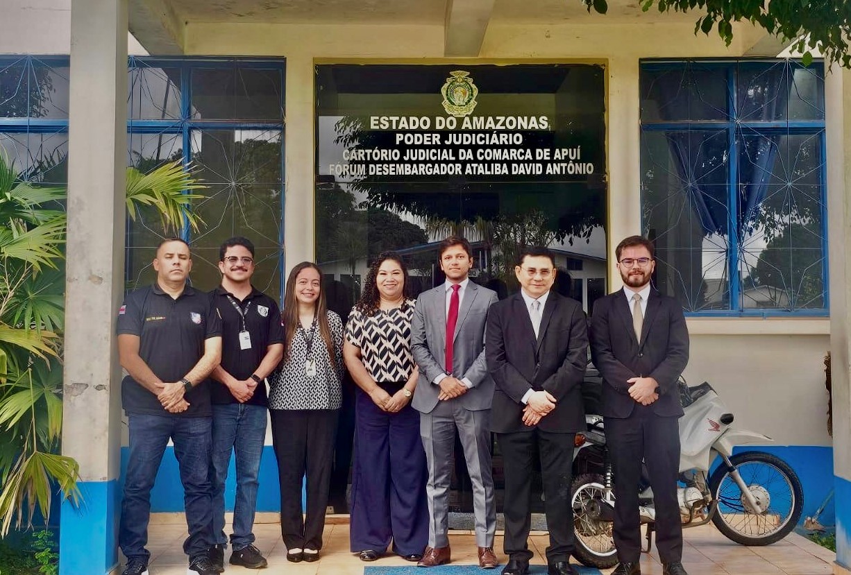 Corregedoria-Geral de Justiça do Amazonas realiza correições na Vara Única e no Cartório Extrajudicial da Comarca de Apuí