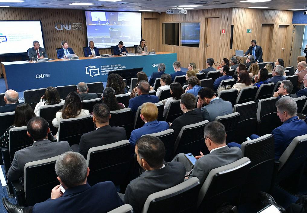 Desembargador José Hamilton Saraiva dos Santos participa do “Encontro Nacional - Integração de Boas Práticas: diálogos entre o CNJ e o Colégio de Corregedores e Corregedoras da Justiça do Brasil”