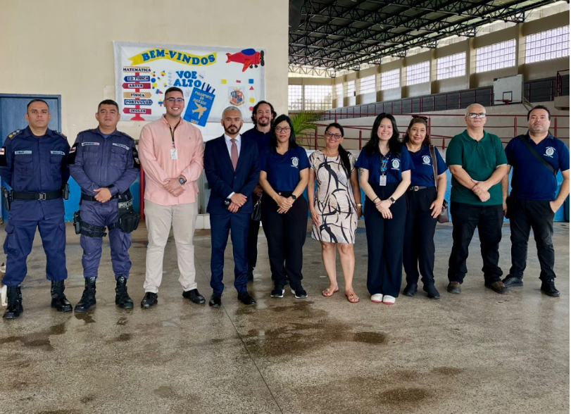 Comitiva da Corregedoria-Geral de Justiça e do Poder Judiciário Estadual realizam visita técnica ao município de Iranduba em agenda preparativa para o evento “Solo Seguro – Amazônia Legal”