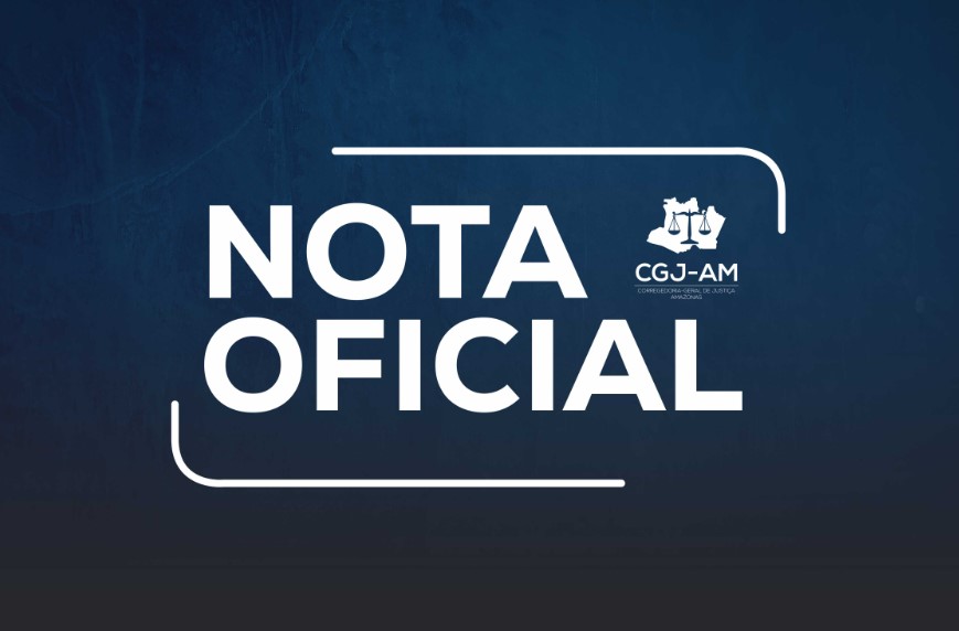 NOTA À IMPRENSA
