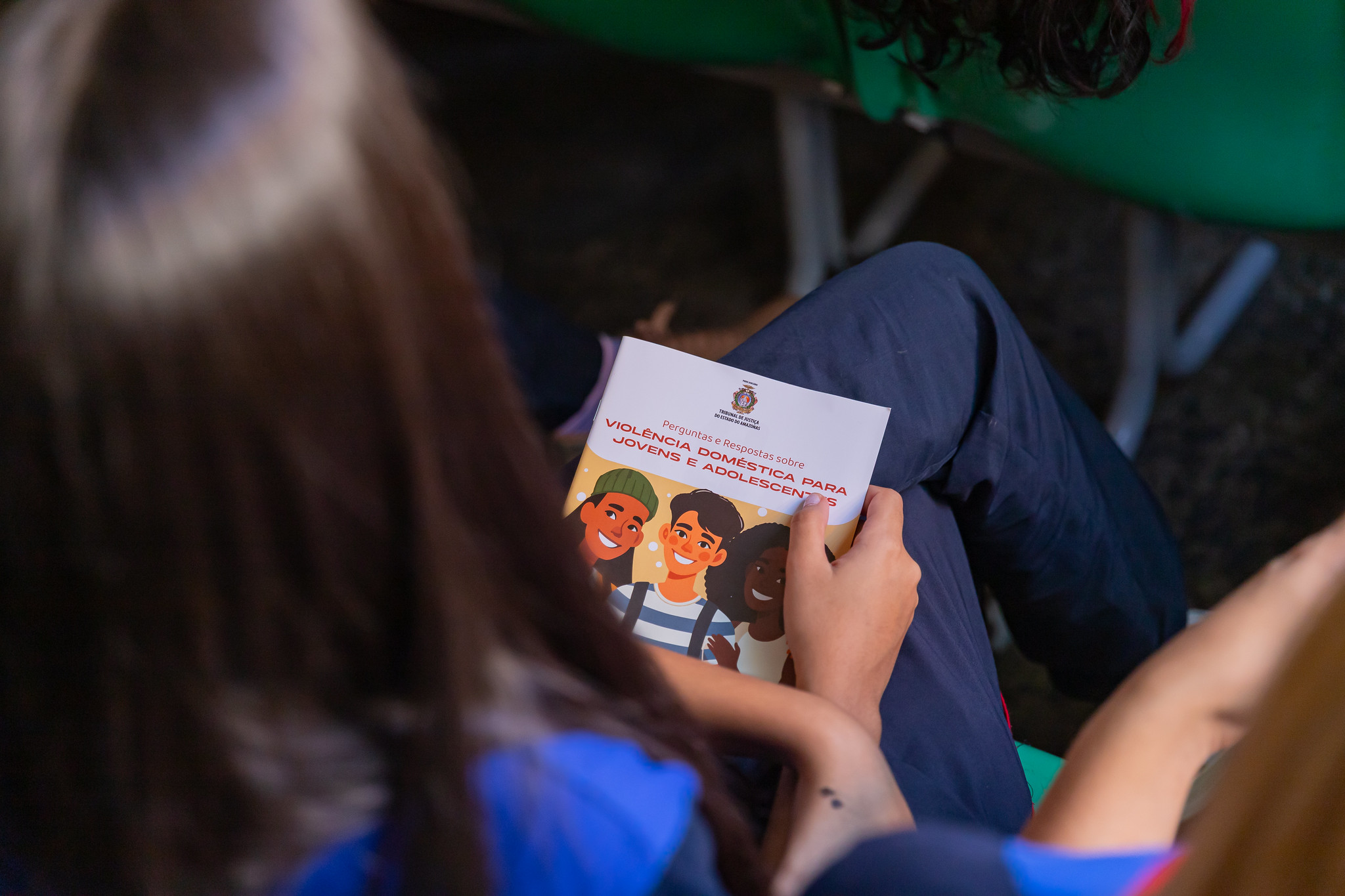 Cevid leva palestra a estudantes da Escola Estadual Jacimara Gama