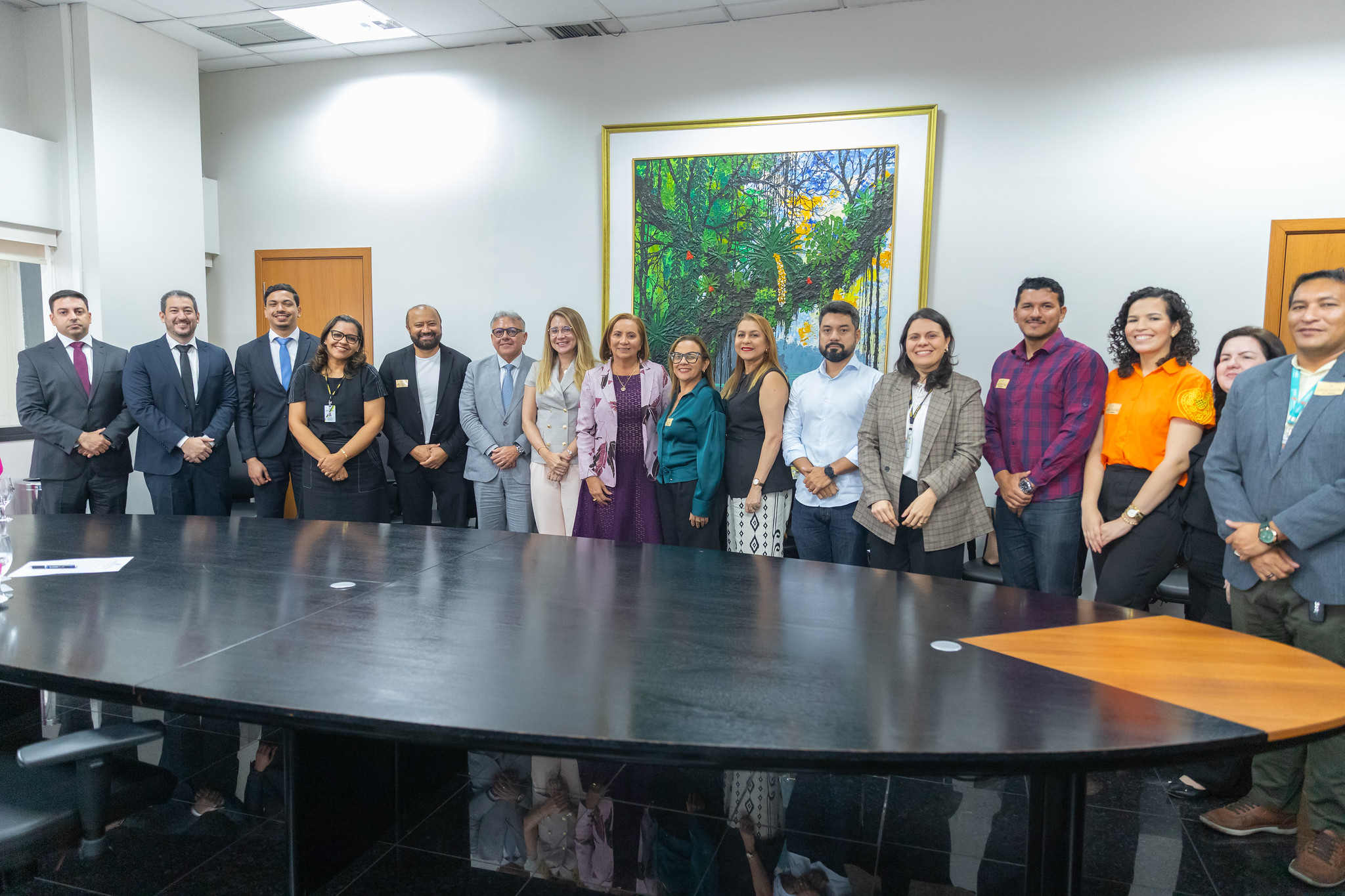 Rreunião sobre o projeto Meu Pai é Legal