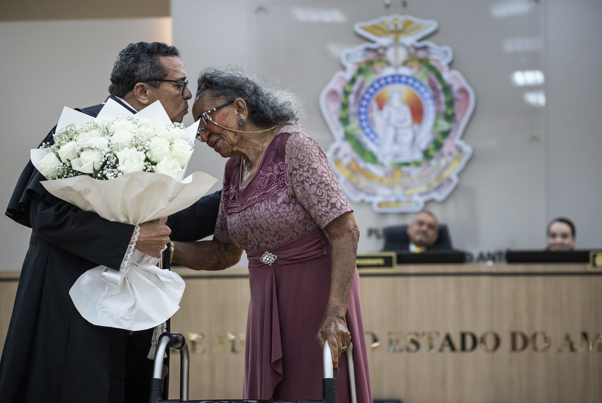 Paulo Feitoza homenageou a tia, juíza aposentada do TJAM Cleomar Feitoza
