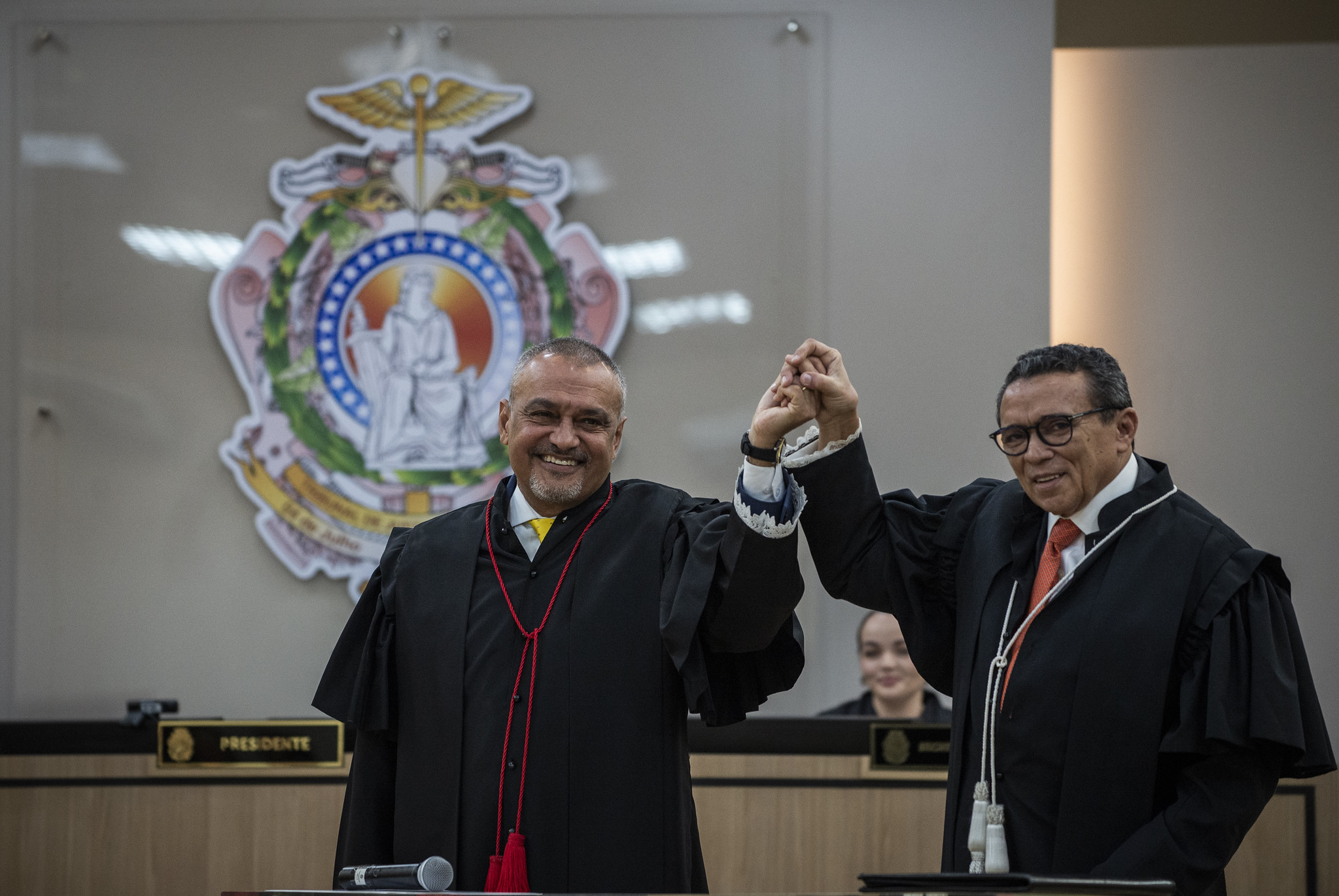 Des. Jomar e juiz Paulo Feitoza, eleito desembargador