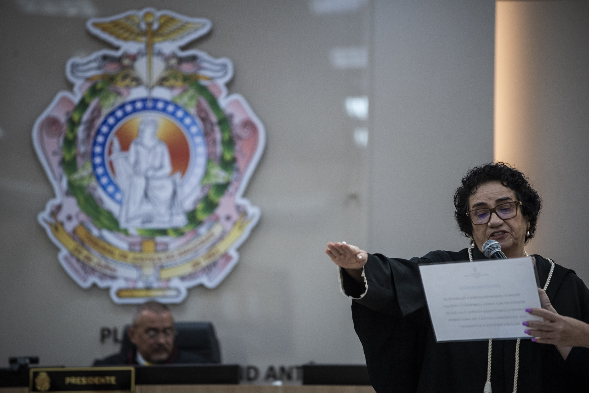 Ana Diógenes presta o compromisso após ser eleita desembargadora