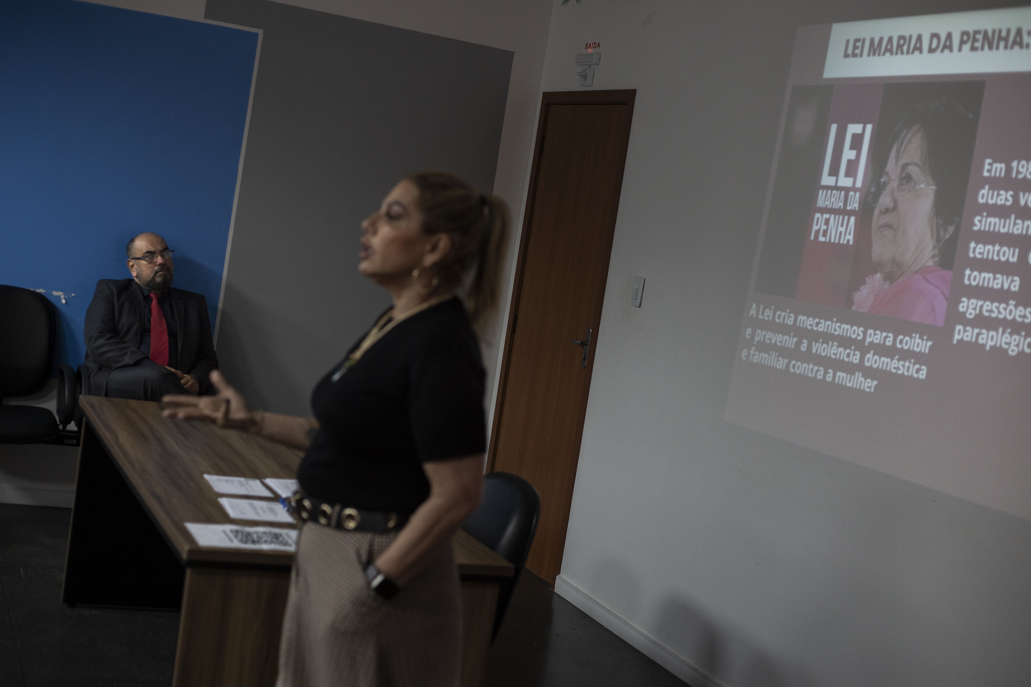 Palestra do Projeto Maria Acolhe