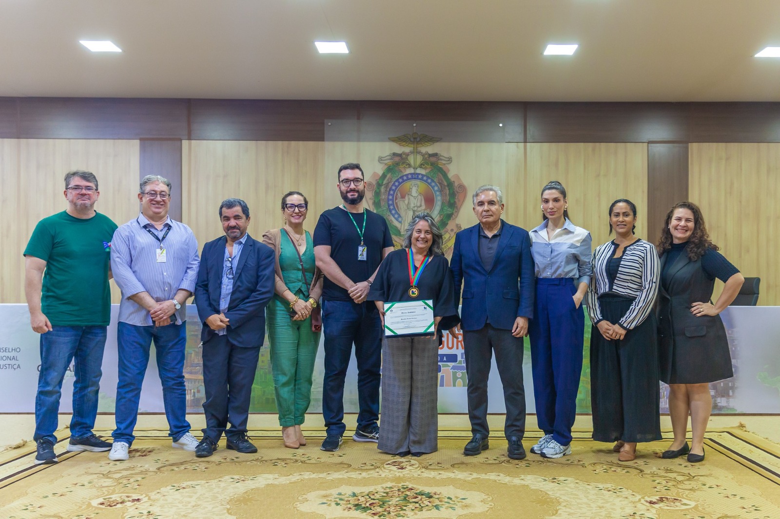 Entrega da Medalha do Mérito Acadêmico Esmam