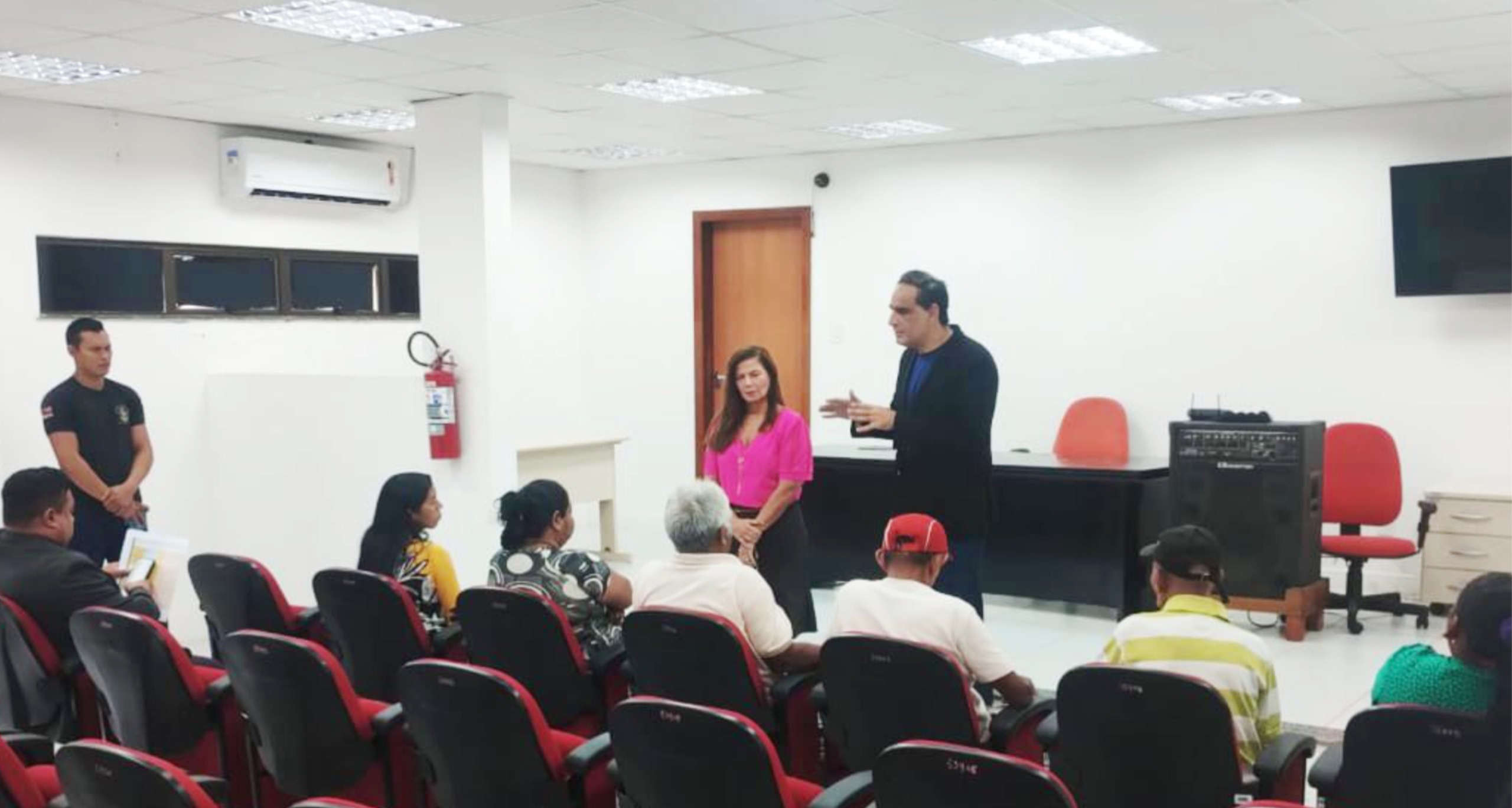 Mutirão de audiências processos 60+, em Maués