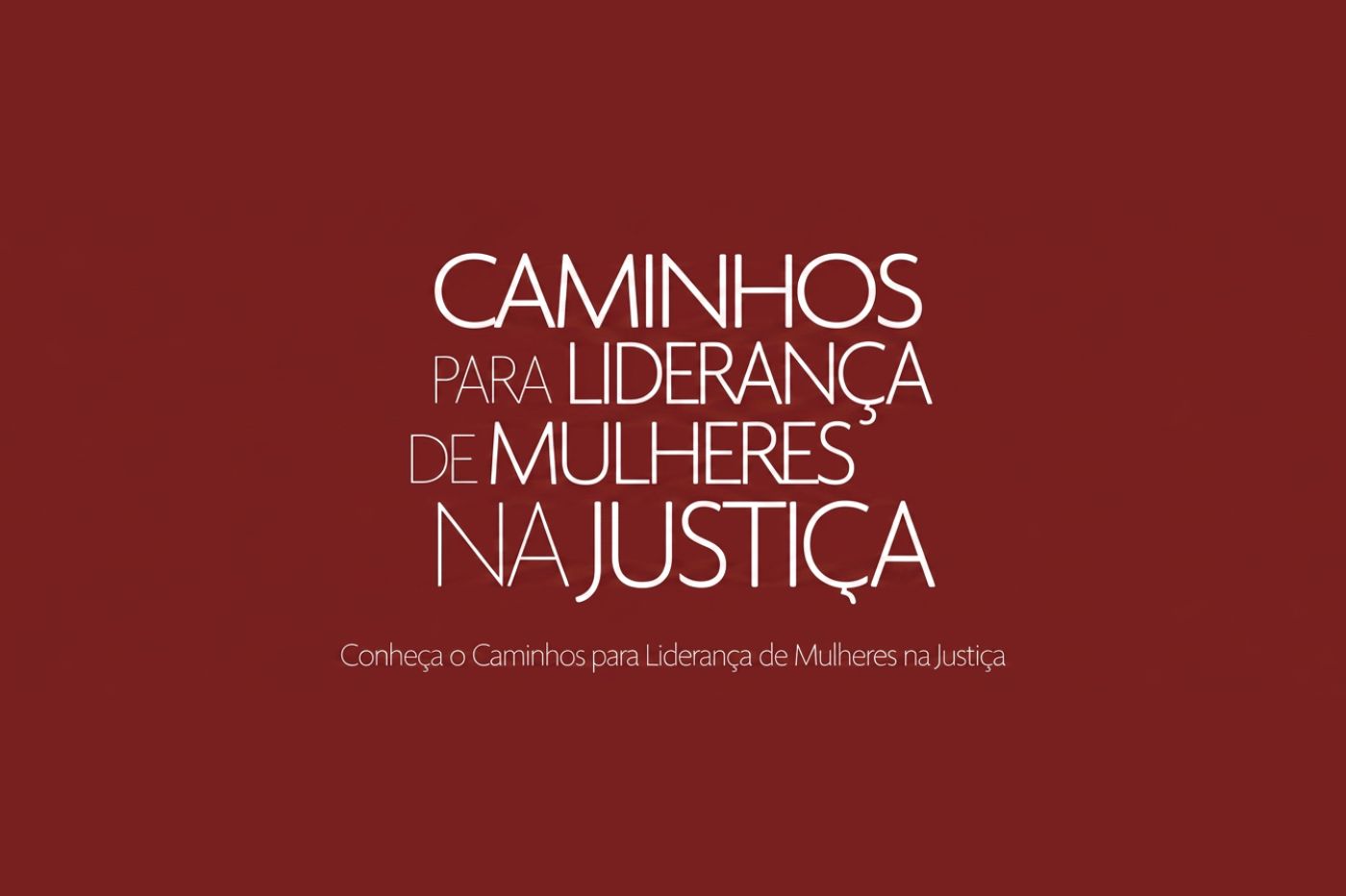 Card do Programa Caminhos para Liderança