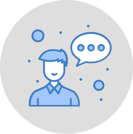 Ícone de solicitação presencial