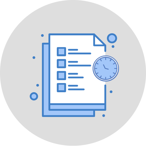 Ícone de telefone e horários de atendimento