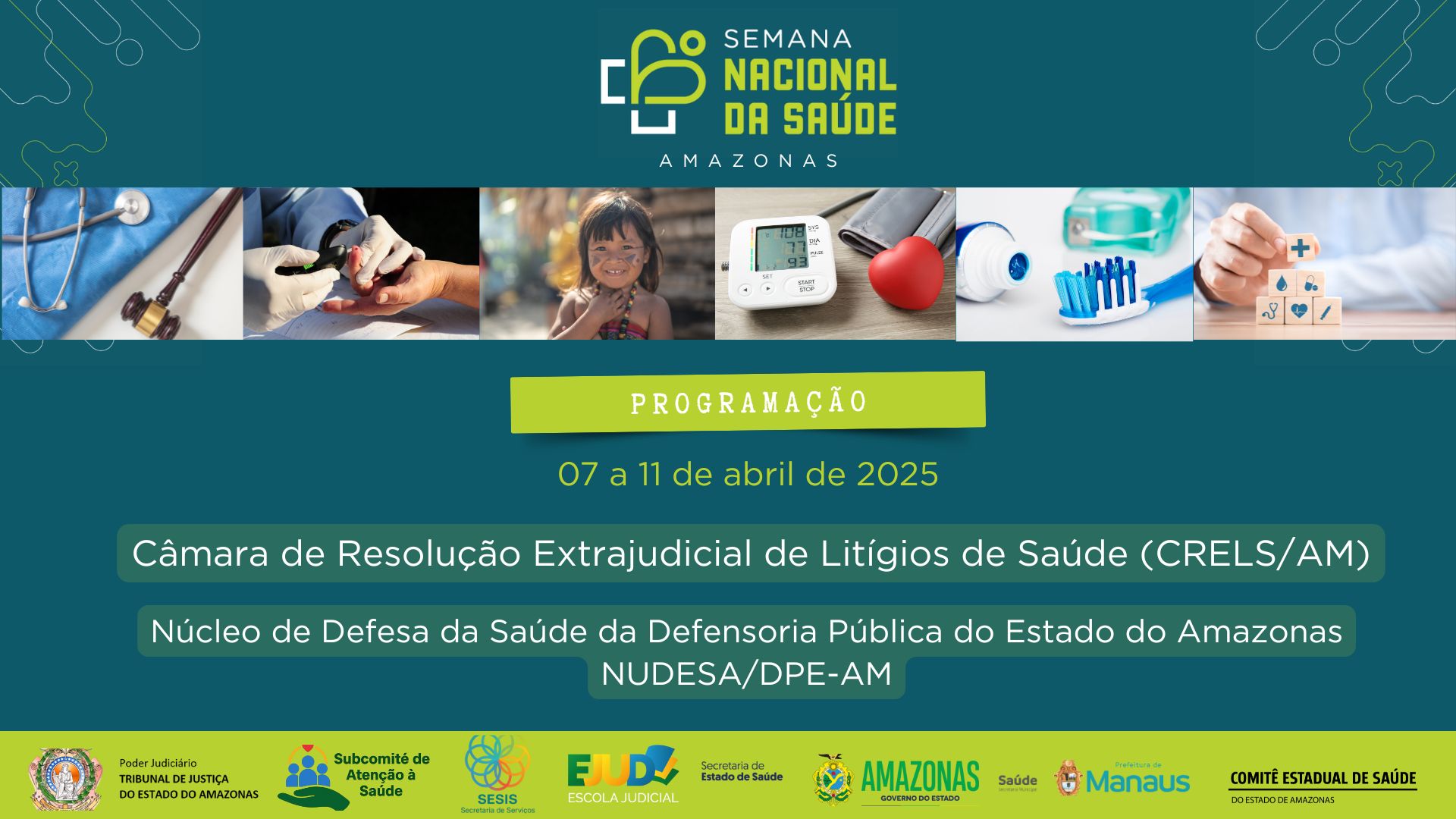 Banner ProgramaçãoCRELS DPE