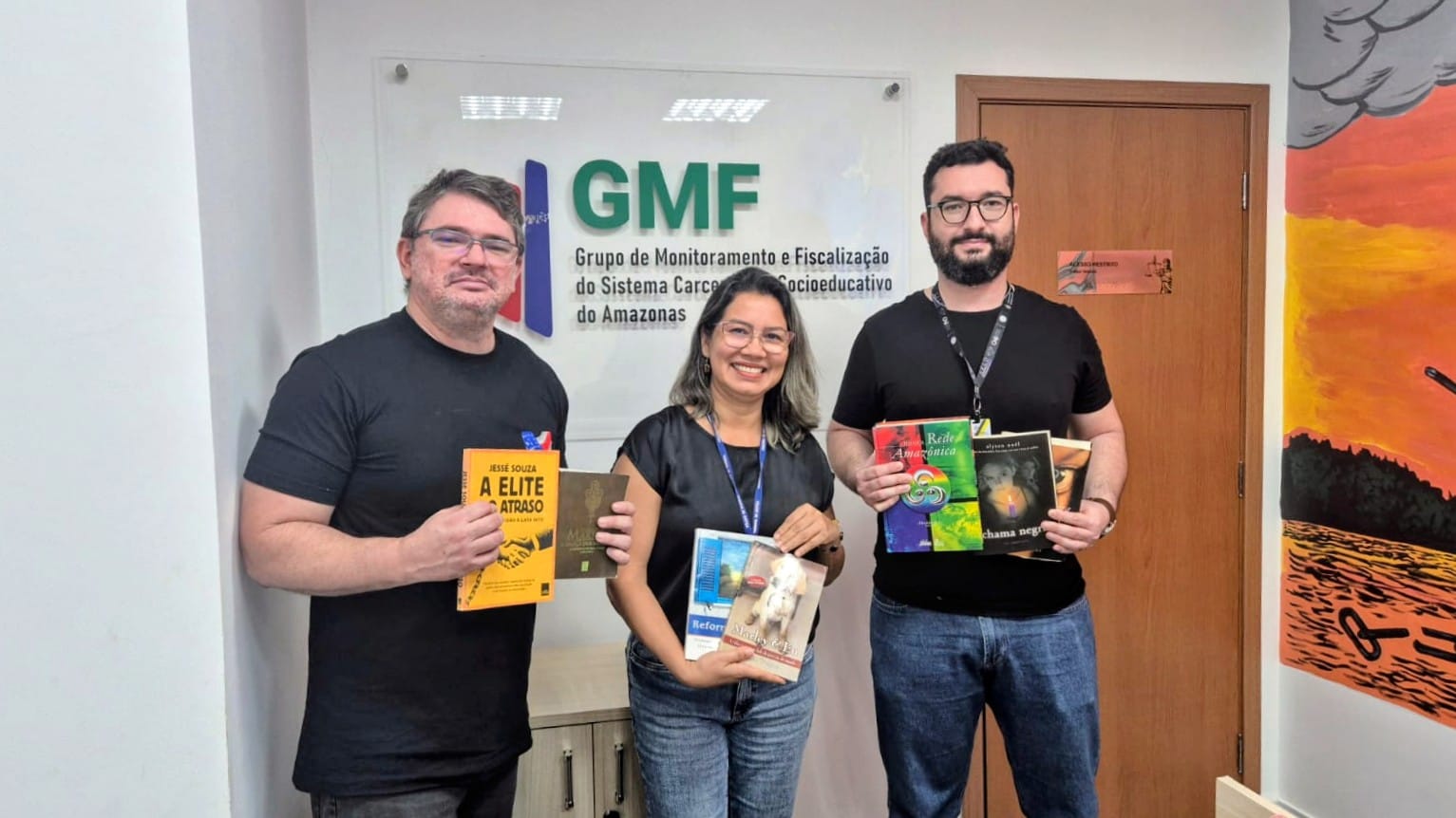 Entrega de Livros GMF