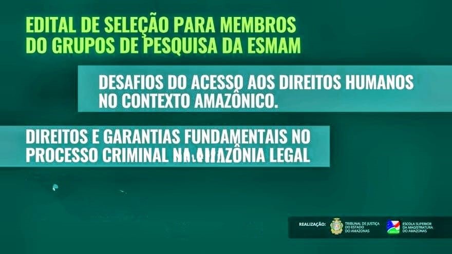 Esmam publica novo resultado do processo de seleção para grupos de pesquisa