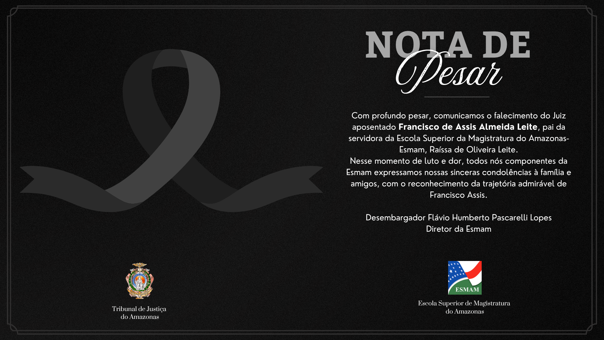 Nota de pesar simples preto e branco story Apresentação