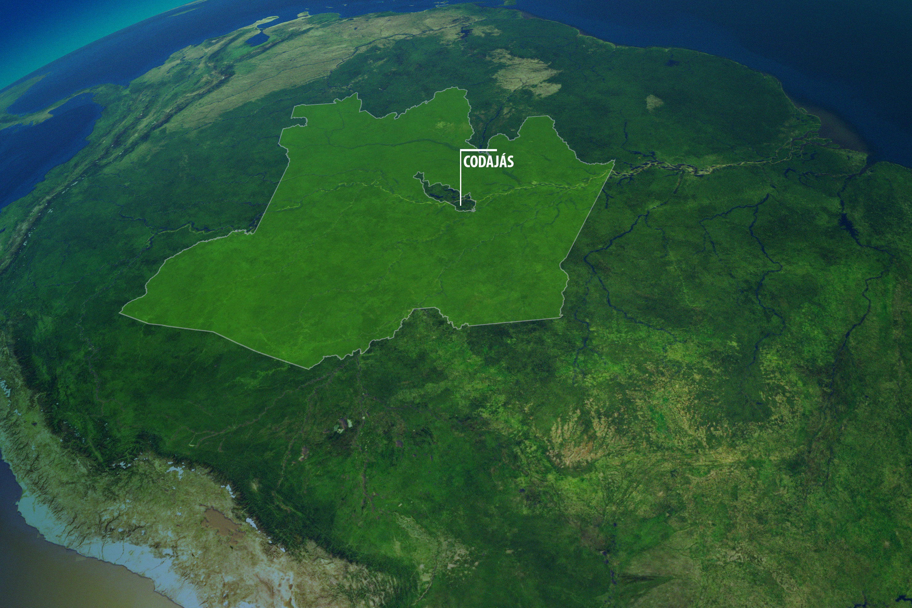 Mapa Codajás
