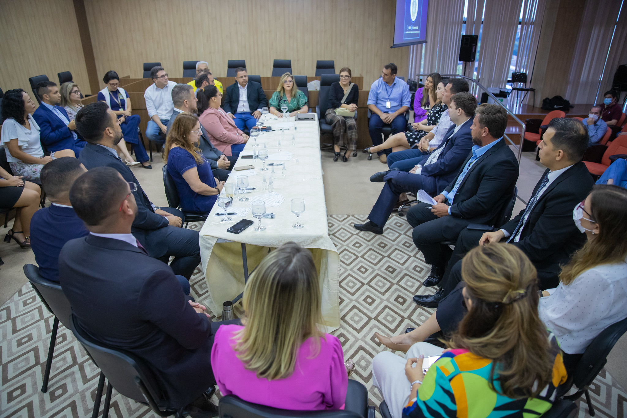 Presidente do TJAM conduz reunião administrativa 04 de janeiro de 2023