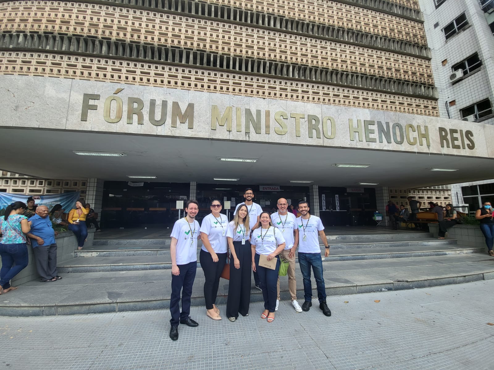 Profissionais da CGJ Fórum Henoch Reis