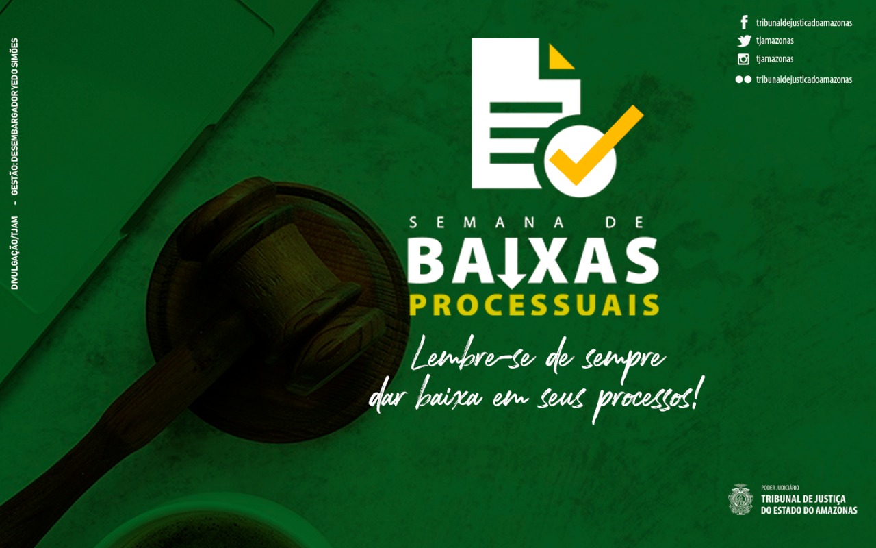 Semana de Baixas Processuais