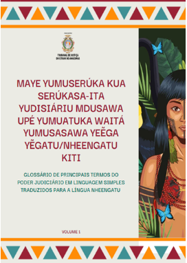 Infográfico do projeto Linguagem Cidadã aos Povos Indígenas