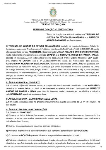 TERMO DE DOAÇÃO Nº 03.2025 - TJAM X INSTITUTO AMIGOS DA FAMÍLIA.pdf