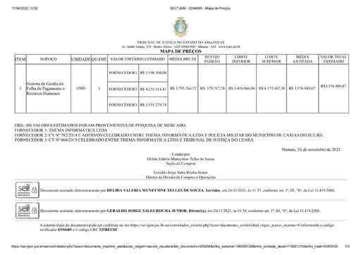 MCP - PREGÃO ELETRÔNICO 041.2022 - PROC. ADM. 2021/000021641-00