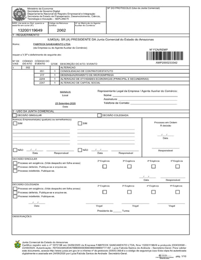 PREGÃO ELETRÔNICO Nº 023/2020 - HABILITAÇÃO - DOC. COMPLEMENTAR - FABITECK - PARTE I