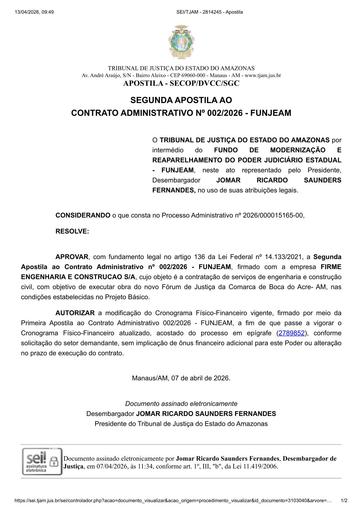 2ª APOSTILA - CT Nº 002.2026 - FUNJEAM X FIRME ENGENHARIA E CONSTRUÇÃO S_A.pdf