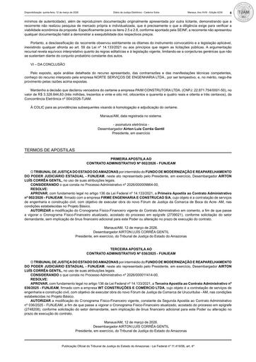 1ª APOSTILA (PUBLICAÇÃO) - CT Nº 002.2026 - FUNJEAM X FIRME ENGENHARIA E CONSTRUÇÃO S_A.pdf