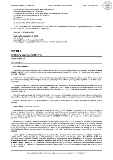 A J DE SOUZA ALMADA EIRELI