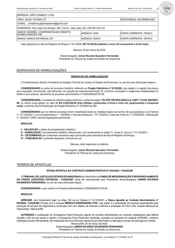 8ª APOSTILA (PUBLICAÇÃO) - CT Nº 054.2024 - FUNJEAM X MÓDULO ENGENHARIA LTDA.pdf