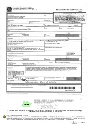 PREGÃO ELETRÔNICO Nº 018/2022 - HABILITAÇÃO - GRUPOS 7 E 10 - DOCUMENTOS COMPLEMENTARES - FRANCISCO LINO