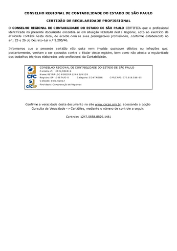 PREGÃO ELETRÔNICO Nº 51/2021 - HABILITAÇÃO - DOCS APÓS DILIGÊNCIA 3 - R&A COMERCIO - ITEM 5