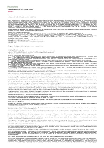 PREGÃO ELETRÔNICO Nº 020/2020 - RAZÕES RECURSAIS - ABILITY
