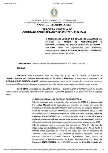 3ª APOSTILA - CT Nº 003.2022 - FUNJEAM x C A RODRIGUES DE ALMEIDA JUNIOR.pdf